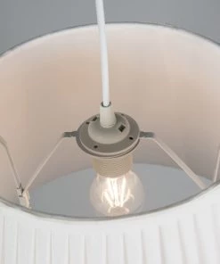 Top 10 😍 QAZQA Suspensions Abat-jour En Tissu Crème 💯 -Luminaires Vintage Soldes abat jour en tissu creme 10