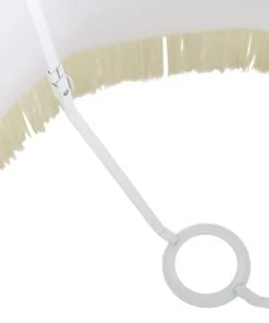 Budget 💯 QAZQA Suspensions Abat-jour En Tissu Crème 🎉 -Luminaires Vintage Soldes abat jour en tissu creme 14