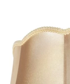 Meilleure vente 🌟 QAZQA Suspensions Abat-jour En Tissu Jaune 👍 -Luminaires Vintage Soldes abat jour en tissu jaune 4