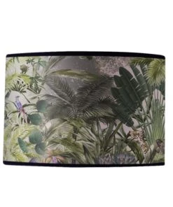 Bon marché 💯 Yeda Design Lampes à Poser Abat Jour Jungle 25 X 18 👏