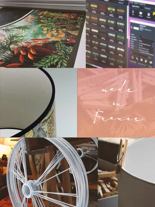 Offres ⌛ Yeda Design Lampes à Poser Abat Jour Jungle Tropicale Fond Bleu Nuit 40 X 25 💯 4 Offres ⌛ Yeda Design Lampes à Poser Abat Jour Jungle Tropicale Fond Bleu Nuit 40 X 25 💯 – Image 4