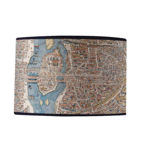 De gros 💯 Yeda Design Lampes à Poser Abat Jour Vintage Map Paris 25 X 18 🛒 1 De gros 💯 Yeda Design Lampes à Poser Abat Jour Vintage Map Paris 25 X 18 🛒