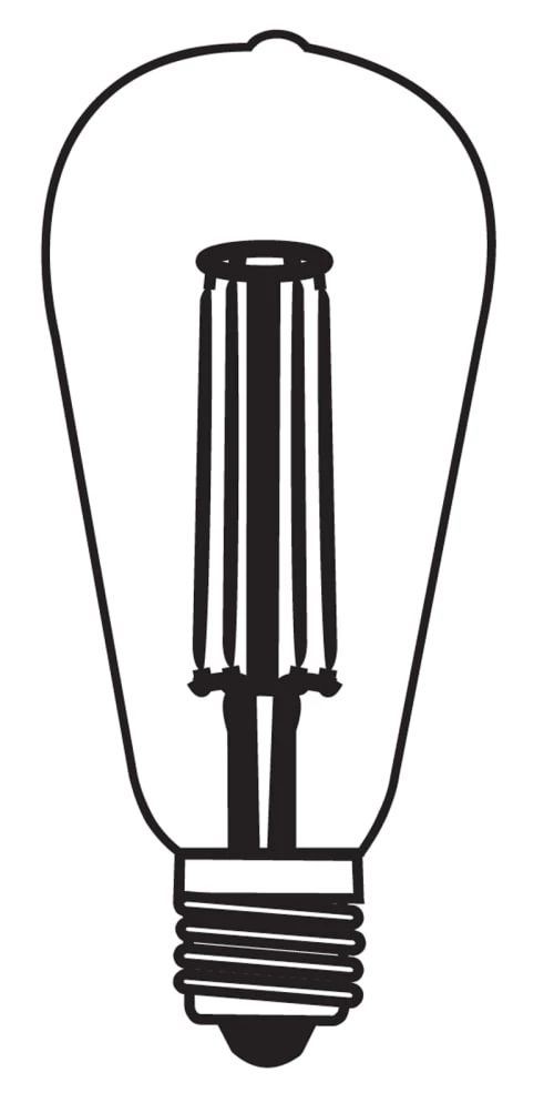 Sortie ✔️ Wadiga Ampoules Led Ampoule à Filaments LED Dimmable Vintage Cône Edison (E27-4W) 👍 2 Sortie ✔️ Wadiga Ampoules Led Ampoule à Filaments LED Dimmable Vintage Cône Edison (E27-4W) 👍 – Image 2