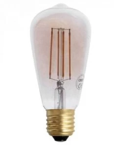 Sortie ✔️ Wadiga Ampoules Led Ampoule à Filaments LED Dimmable Vintage Cône Edison (E27-4W) 👍