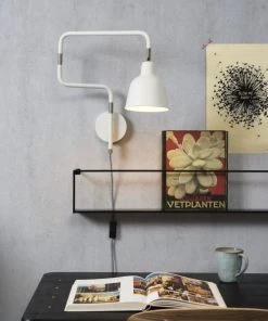 Meilleur prix 🛒 It's About Romi Appliques Murales Et Spots Applique Articulée Métal Blanc L21-57cm 🧨 8 Meilleur prix 🛒 It's About Romi Appliques Murales Et Spots Applique Articulée Métal Blanc L21-57cm 🧨 -Luminaires Vintage Soldes applique articulee metal blanc l21 57cm 2