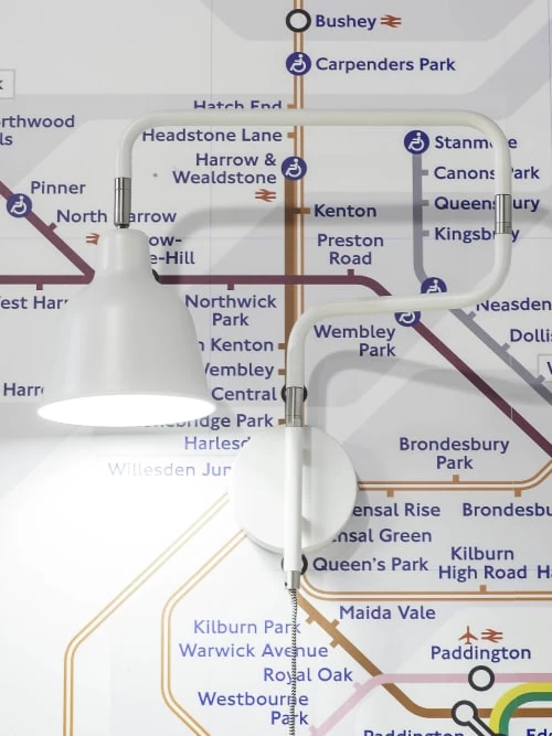 Meilleur prix 🛒 It's About Romi Appliques Murales Et Spots Applique Articulée Métal Blanc L21-57cm 🧨 4 Meilleur prix 🛒 It's About Romi Appliques Murales Et Spots Applique Articulée Métal Blanc L21-57cm 🧨 – Image 4