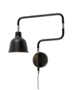 Promo 🧨 It's About Romi Appliques Murales Et Spots Applique Articulée Métal Noir L21-57cm ✨