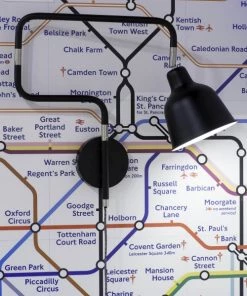 Promo 🧨 It's About Romi Appliques Murales Et Spots Applique Articulée Métal Noir L21-57cm ✨ -Luminaires Vintage Soldes applique articulee metal noir l21 57cm 3