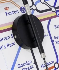 Promo 🧨 It's About Romi Appliques Murales Et Spots Applique Articulée Métal Noir L21-57cm ✨ -Luminaires Vintage Soldes applique articulee metal noir l21 57cm 4