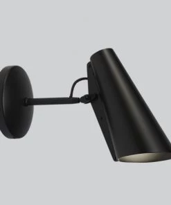 Offres 💯 Nothern Appliques Murales Et Spots Applique Courte Noire Réédition 1952 🌟 -Luminaires Vintage Soldes applique courte noire reedition 1952 2