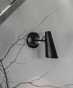 Offres 💯 Nothern Appliques Murales Et Spots Applique Courte Noire Réédition 1952 🌟 -Luminaires Vintage Soldes applique courte noire reedition 1952 4