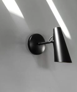 Offres 💯 Nothern Appliques Murales Et Spots Applique Courte Noire Réédition 1952 🌟 -Luminaires Vintage Soldes applique courte noire reedition 1952 5