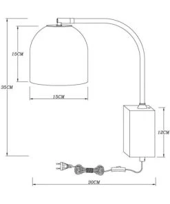 Remise 😍 Laurie Lumière Appliques Murales Et Spots Applique De Tete De Lit En Métal Laiton ❤️ -Luminaires Vintage Soldes applique de tete de lit en metal laiton 5