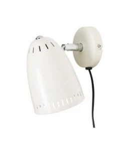 Budget ⌛ Super Living Appliques Murales Et Spots Applique En Métal Blanc Mat ❤️ -Luminaires Vintage Soldes applique en metal blanc mat 3