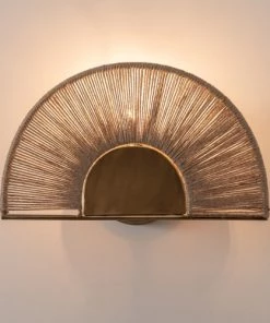 Grosses soldes 🤩 Maisons Du Monde Appliques Murales Et Spots Applique Filaire En Jute Et Métal Doré 💯 -Luminaires Vintage Soldes applique filaire en jute et metal dore 1000 9 20 210350 1