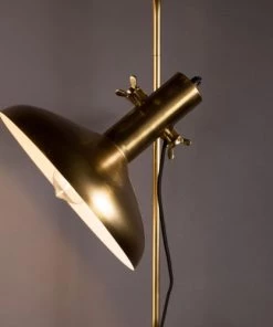 Budget ❤️ Dutchbone Appliques Murales Et Spots Applique Fini Laiton Or 💯 -Luminaires Vintage Soldes applique fini laiton or 3