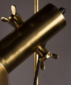 Budget ❤️ Dutchbone Appliques Murales Et Spots Applique Fini Laiton Or 💯 -Luminaires Vintage Soldes applique fini laiton or 4