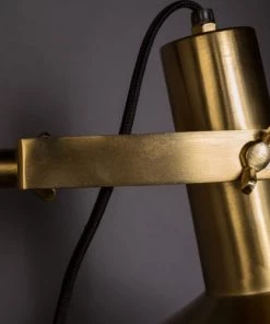 Budget ❤️ Dutchbone Appliques Murales Et Spots Applique Fini Laiton Or 💯 -Luminaires Vintage Soldes applique fini laiton or 5