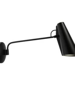 Le moins cher 😍 Nothern Appliques Murales Et Spots Applique Longue Blanche Réédition 1952 💯 -Luminaires Vintage Soldes applique longue noire reedition 1952