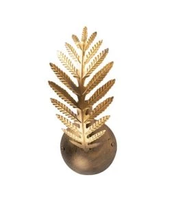 Le moins cher ❤️ QAZQA Appliques Murales Et Spots Applique Murale En Acier Doré/laiton ✨ -Luminaires Vintage Soldes applique murale en acier dore laiton 2