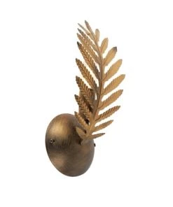 Le moins cher ❤️ QAZQA Appliques Murales Et Spots Applique Murale En Acier Doré/laiton ✨