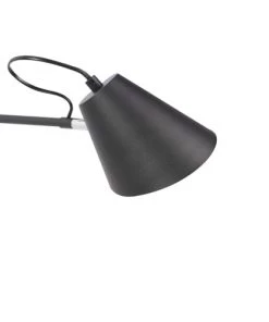 De gros 🎁 QAZQA Appliques Murales Et Spots Applique Murale En Acier Noir 🥰 -Luminaires Vintage Soldes applique murale en acier noir 3