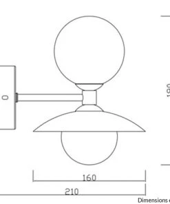 Les meilleures critiques de 👍 Laurie Lumière Appliques Murales Et Spots Applique Murale En Métal Dore ⭐ -Luminaires Vintage Soldes applique murale en metal dore 4