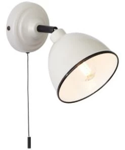 Grosses soldes 👍 Brilliant Appliques Murales Et Spots Applique Orientable Avec Interrupteur Tirette Métal H12,5cm 🔥 -Luminaires Vintage Soldes applique orientable avec interrupteur tirette metal h12 5cm 2