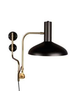 Acheter 🔔 Dutchbone Appliques Murales Et Spots Applique Vintage En Métal Noir ✔️