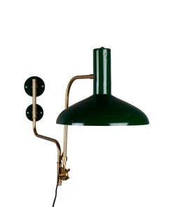 Coupon 🛒 Dutchbone Appliques Murales Et Spots Applique Vintage En Métal Vert 🌟