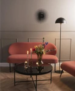 Sortie ✔️ Leitmotiv Lampadaires Lampadaire Champignon En Métal Gris Fumé ❤️ -Luminaires Vintage Soldes lampadaire champignon en metal gris fume 2