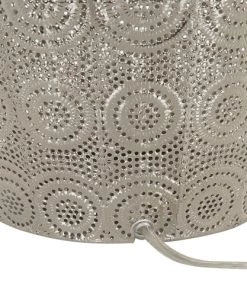 Offres 🎉 Beliani Lampadaires Lampadaire Design En Nickel 🌟 -Luminaires Vintage Soldes lampadaire design en nickel 4