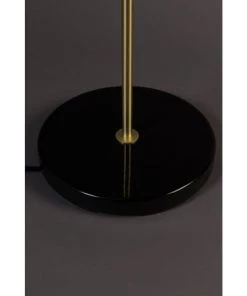 Promo 🎁 Dutchbone Lampadaires Lampadaire Design Métal Finitions Dorées Noir 🔥 -Luminaires Vintage Soldes lampadaire design metal finitions dorees noir 5