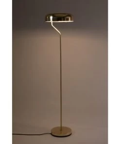 Meilleure affaire ⭐ Dutchbone Lampadaires Lampadaire Design Métal Finitions Dorées Or 🥰 -Luminaires Vintage Soldes lampadaire design metal finitions dorees or 2