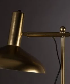 Le moins cher 👍 Dutchbone Lampadaires Lampadaire Double Fini Laiton Or 🧨 -Luminaires Vintage Soldes lampadaire double fini laiton or 4