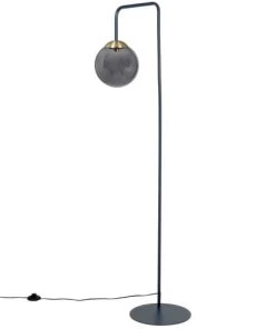 De gros ✨ Maisons Du Monde Lampadaires Lampadaire En Métal Bleu H151 🔥