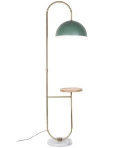 Offres 💯 Laurie Lumière Lampadaires Lampadaire En Métal Vert 🤩