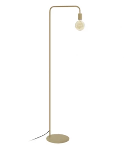 Promo 🛒 Tosel Lampadaires Lampadaire Liseuse Métal Or 🧨