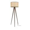 Budget 😀 Zuiver Lampadaires Lampadaire Trépied Cannage Beige 🔥