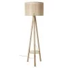 Grosses soldes 😀 Maisons Du Monde Lampadaires Lampadaire Trépied En Manguier Et Abat-jour En Jute Tressé H161 🤩