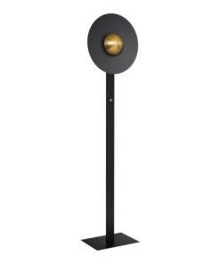 Promo 🎁 Lampea Lampadaires Lampadaire Vintage En Métal Noir 165,5 Cm 🎁