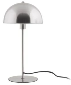 Nouveau 🌟 Leitmotiv Lampes à Poser Lampe à Poser Champignon En Métal Argent 👍