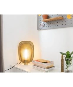 Promo 😀 Zuiver Lampes à Poser Lampe à Poser Design Laiton 🎉 -Luminaires Vintage Soldes lampe a poser design laiton 2