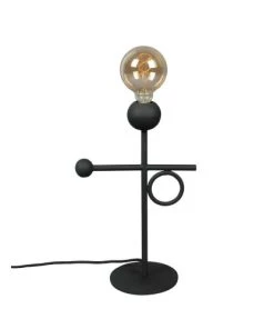 Sortie 🥰 Dutchbone Lampes à Poser Lampe à Poser En Métal Noir ✨