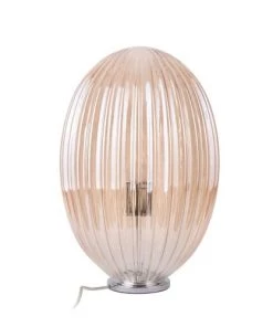 De gros 💯 Leitmotiv Lampes à Poser Lampe à Poser En Verre H45cm Marron 🎁