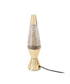 Coupon 🔥 Leitmotiv Lampes à Poser Lampe à Poser Pailletées H. 37 Cm Doré 🧨 -Luminaires Vintage Soldes lampe a poser pailletees h 37 cm dore 3