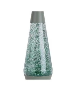 Meilleure affaire 😀 Leitmotiv Lampes à Poser Lampe à Poser Pailletées H. 37 Cm Vert ✨ -Luminaires Vintage Soldes lampe a poser pailletees h 37 cm vert 2