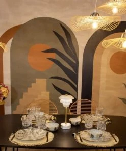 Sortie 👏 Pirouette Paris Lampes à Poser Lampe à Poser Rechargeable En Métal Blanc Et Doré H31 ⌛ -Luminaires Vintage Soldes lampe a poser rechargeable en metal blanc et dore h31 2