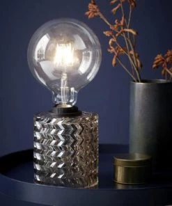 Sortie ❤️ Nordlux Lampes à Poser Lampe à Poser Verre Orange H12,8cm 🔔 -Luminaires Vintage Soldes lampe a poser verre orange h12 8cm 2