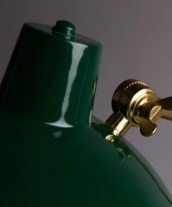 Grosses soldes 🧨 Dutchbone Lampes à Poser Lampe à Poser Vintage En Métal Vert 🎁 -Luminaires Vintage Soldes lampe a poser vintage en metal vert 4